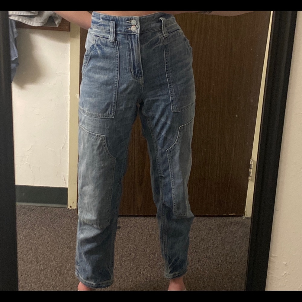 Anthropology carpenter jeans